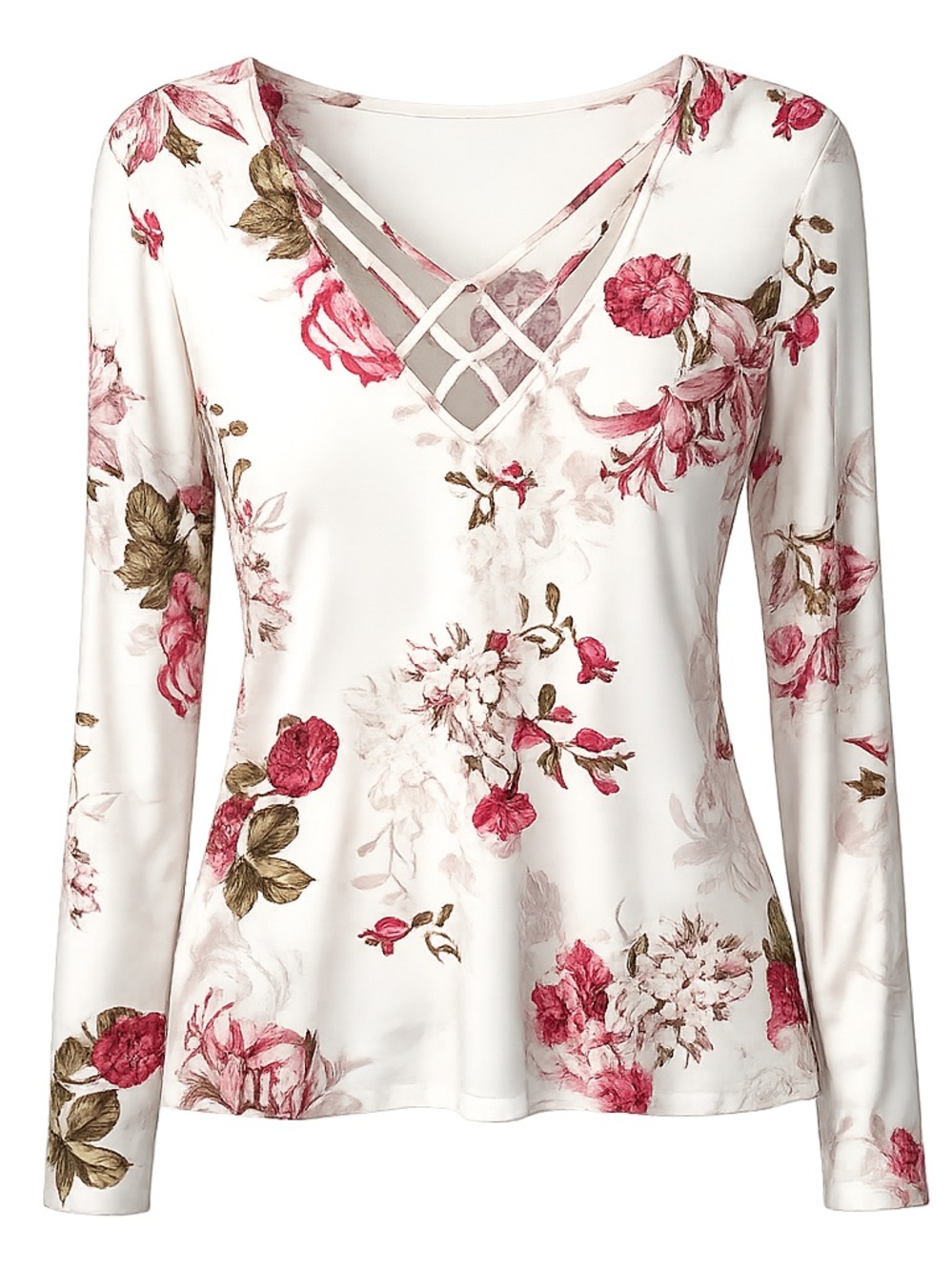 Guess Sweet Temptation Print Strappy Top Size XL